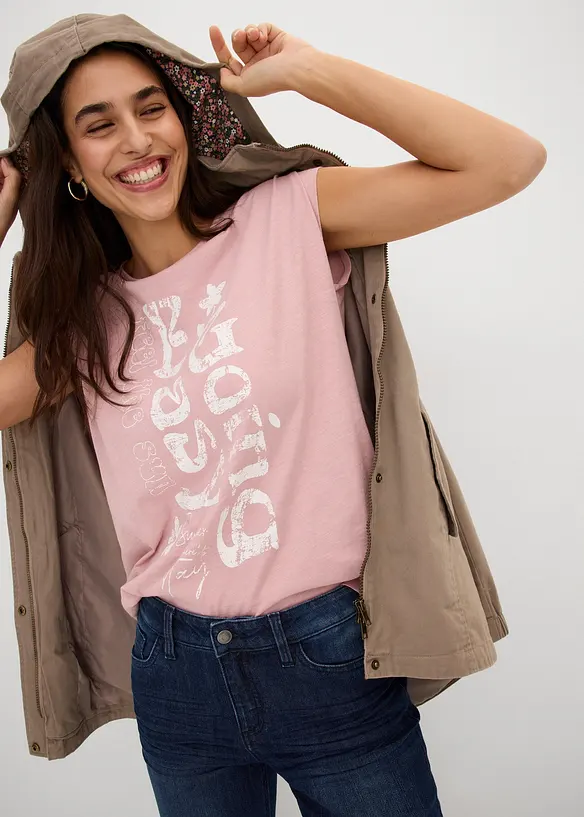 Longshirt aus reiner Bio-Baumwolle, bonprix