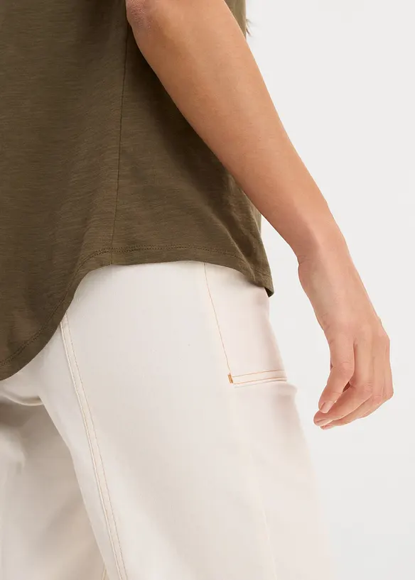 Longshirt aus reiner Bio-Baumwolle, bonprix