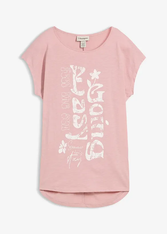 Longshirt aus reiner Bio-Baumwolle, bonprix