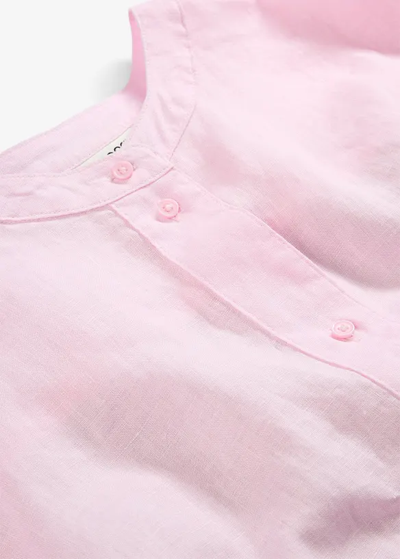 Oversize-Bluse aus reinem Leinen, bonprix
