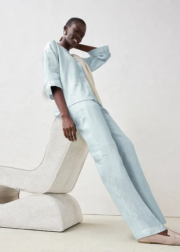 Schlupfhose  aus reinem Leinen, bonprix