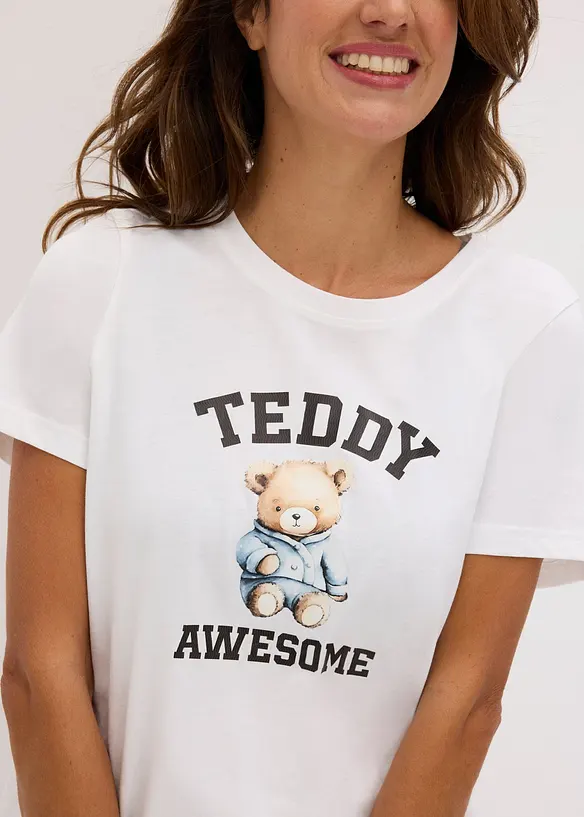 Pyjashort 100% coton, bonprix