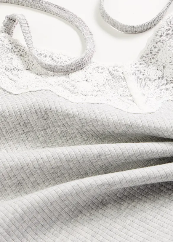 Nuisette en coton c&ocirc;tel&eacute;, bonprix