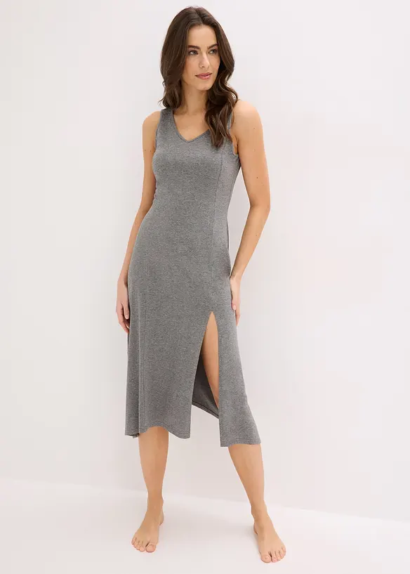 Chemise de nuit &agrave; fente, bonprix