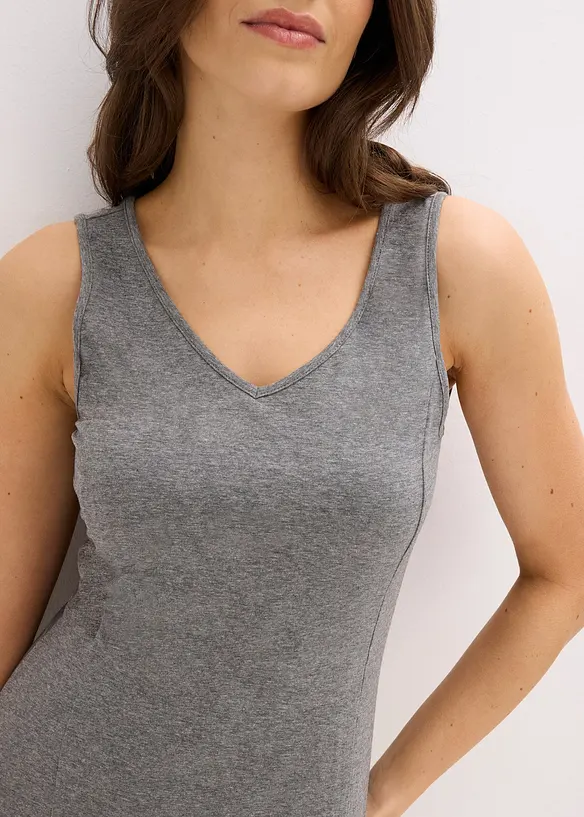 Chemise de nuit &agrave; fente, bonprix