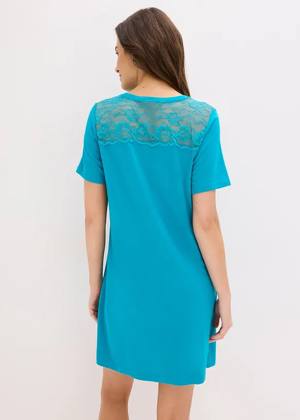 Chemise de nuit courte et douce, bonprix