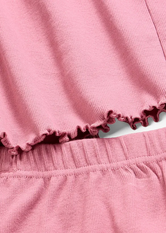 Pyjashort finement c&ocirc;tel&eacute;, bonprix