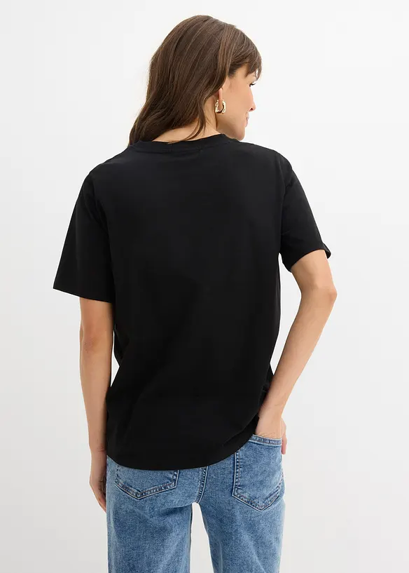 Umstandsshirt mit diskreter Stillfunktion mit Bio-Baumwolle, bonprix