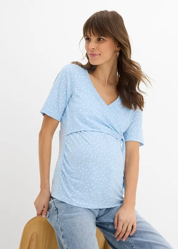 2-in-1 Wickeloberteil f&uuml;r die Schwangerschaft und danach, bonprix