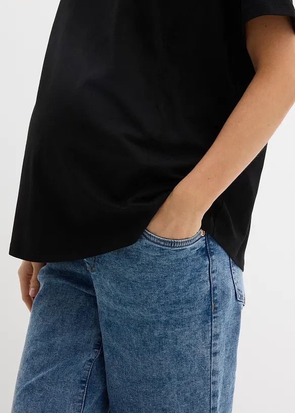 Umstandsshirt mit diskreter Stillfunktion mit Bio-Baumwolle, bonprix