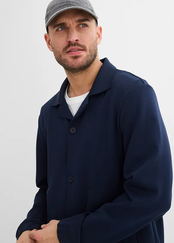 Anzug-Blouson aus bequemen Punto di Roma, bonprix