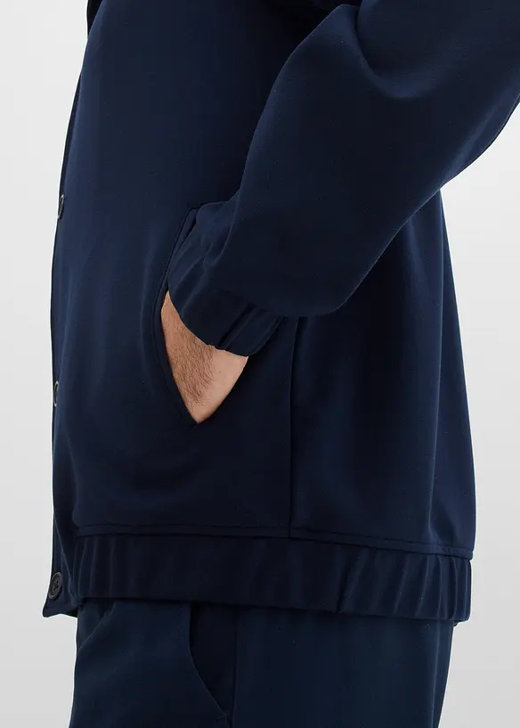 Anzug-Blouson aus bequemen Punto di Roma, bonprix