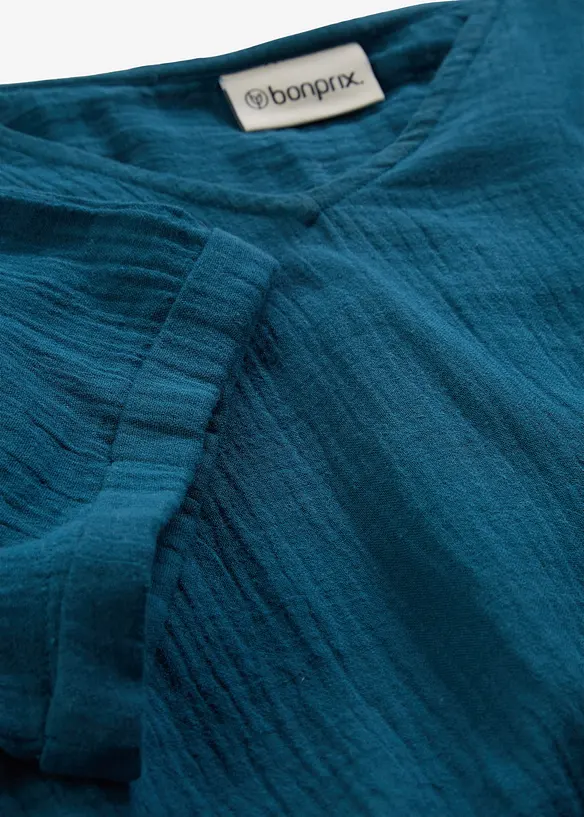 Shirt-Tunika aus softem Musselin, bonprix