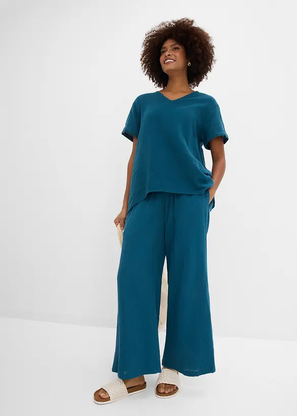 Palazzo-Hose aus Musselin, bonprix