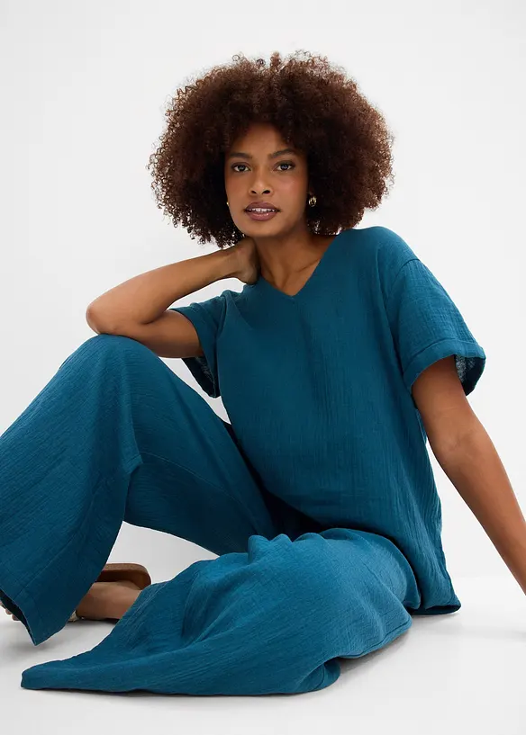 Palazzo-Hose aus Musselin, bonprix