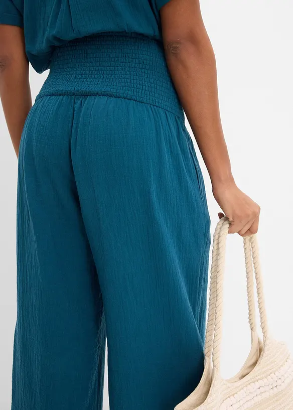 Palazzo-Hose aus Musselin, bonprix