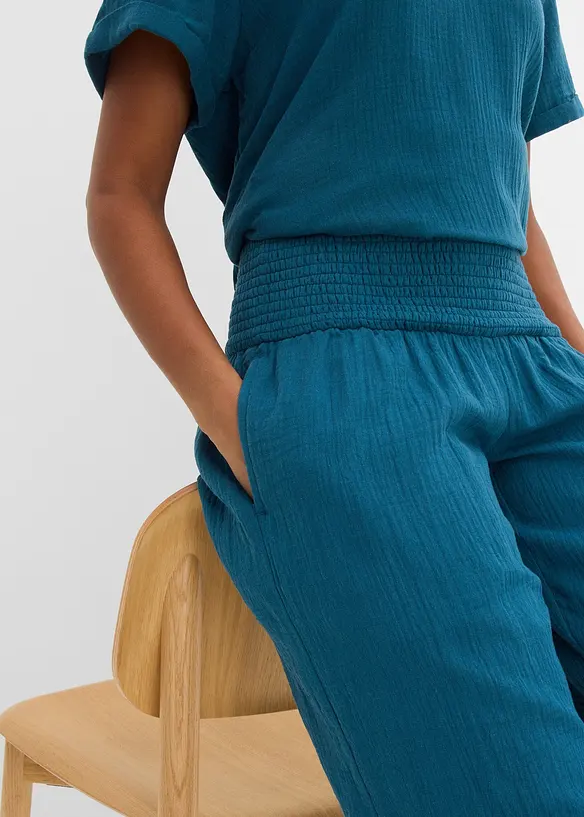 Palazzo-Hose aus Musselin, bonprix