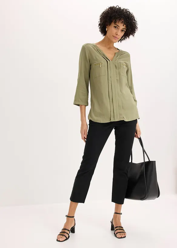 Blouse en viscose fluide, bonprix