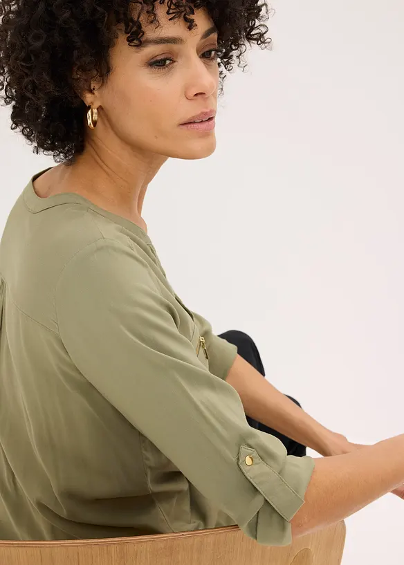 Blouse en viscose fluide, bonprix