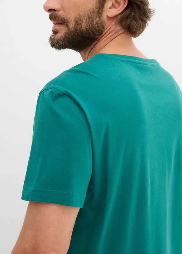 T-Shirt mit V-Ausschnitt (3er Pack), bonprix