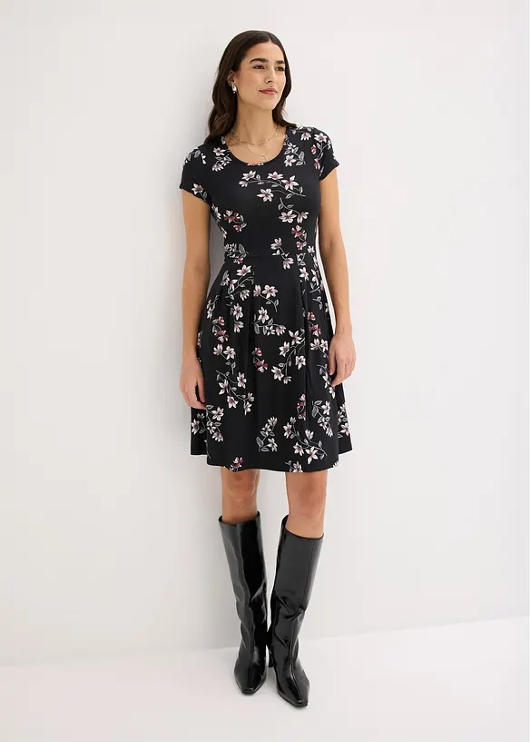 Jerseykleid aus Viskose-Mix, bonprix