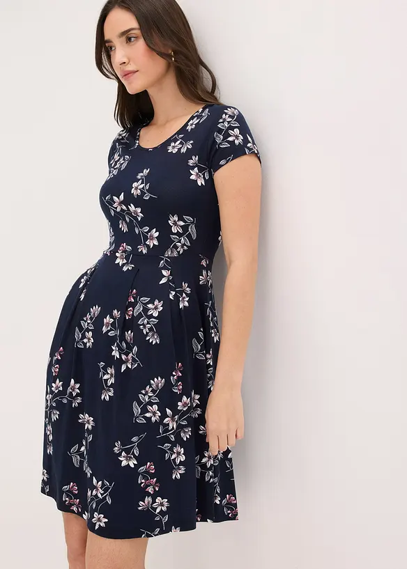 Jerseykleid aus Viskose-Mix, bonprix