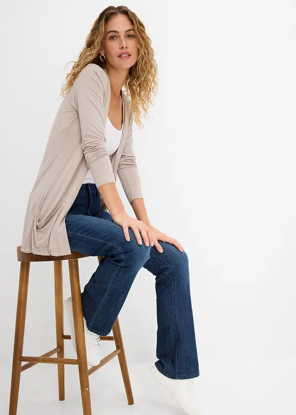 Shirtjacke aus softem Viskose-Mix, bonprix
