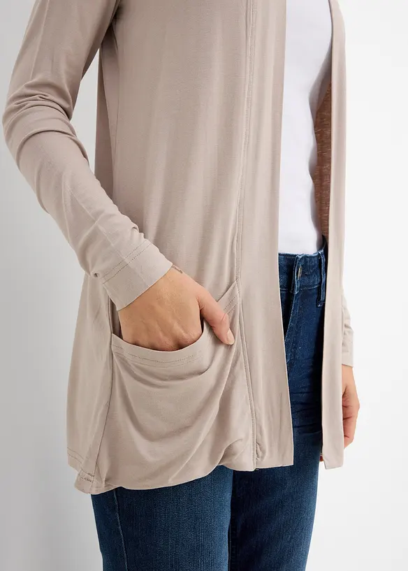 Shirtjacke aus softem Viskose-Mix, bonprix
