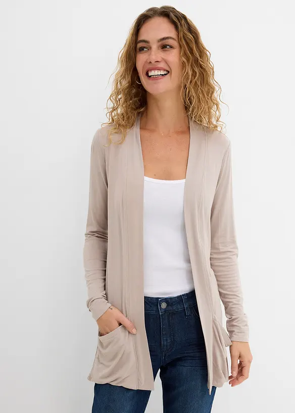 Shirtjacke aus softem Viskose-Mix, bonprix