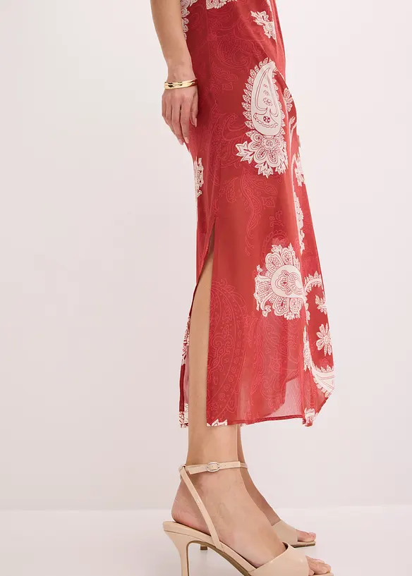 Robe longue en mousseline, bonprix