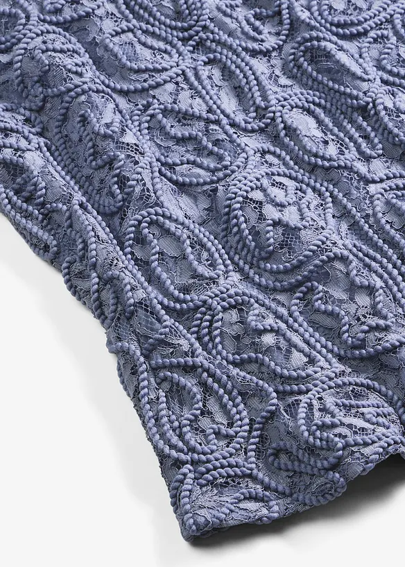 Blouse manches courtes en dentelle, bonprix