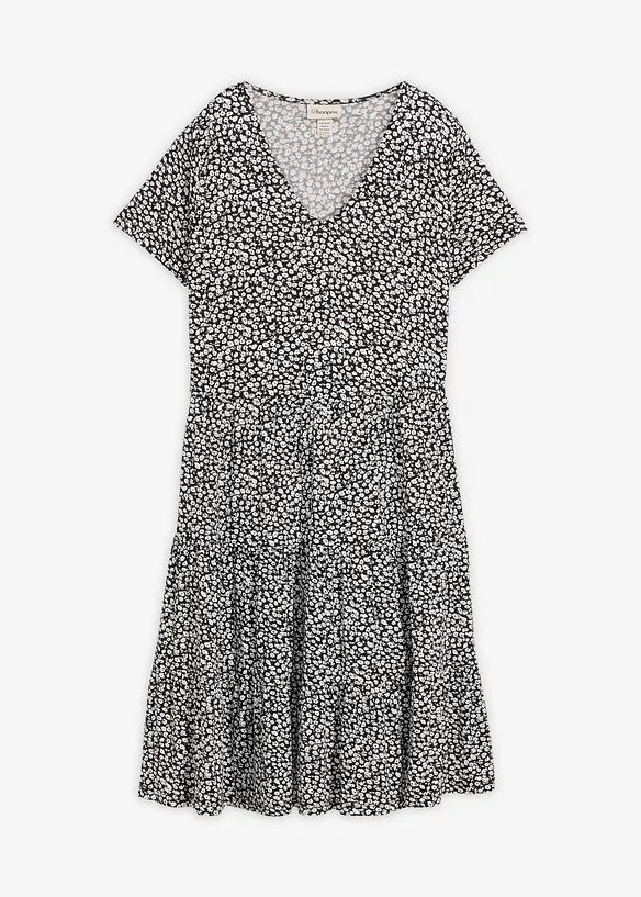 Jerseykleid aus Viskose-Mix, bonprix