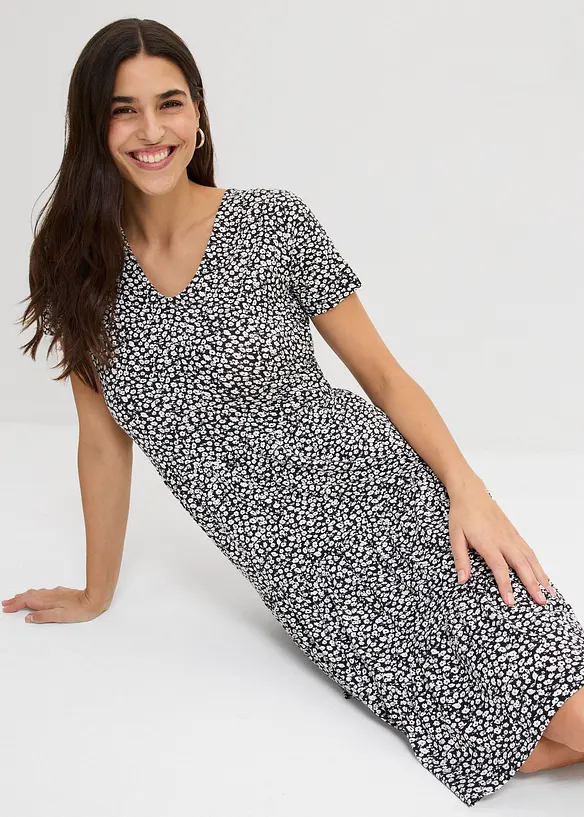 Jerseykleid aus Viskose-Mix, bonprix