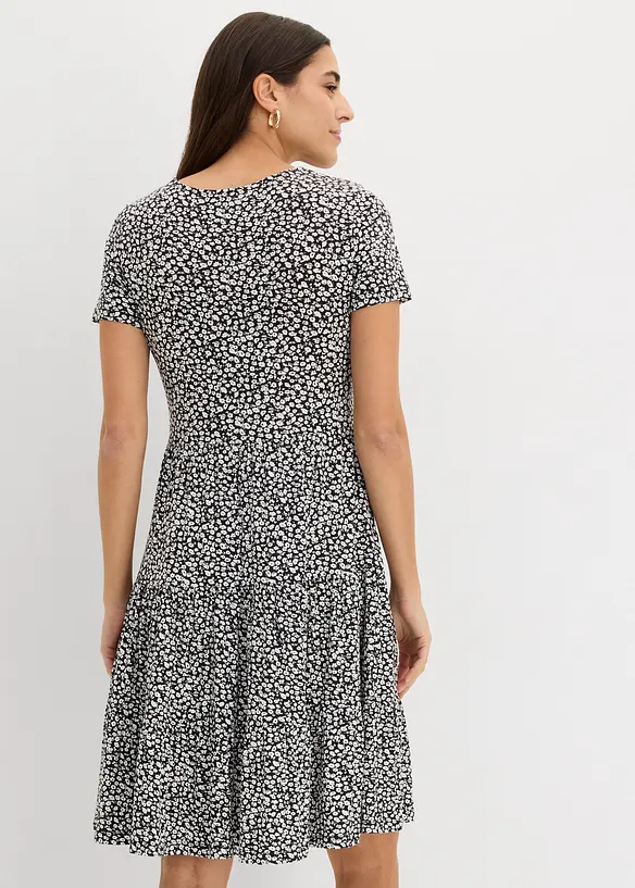 Jerseykleid aus Viskose-Mix, bonprix