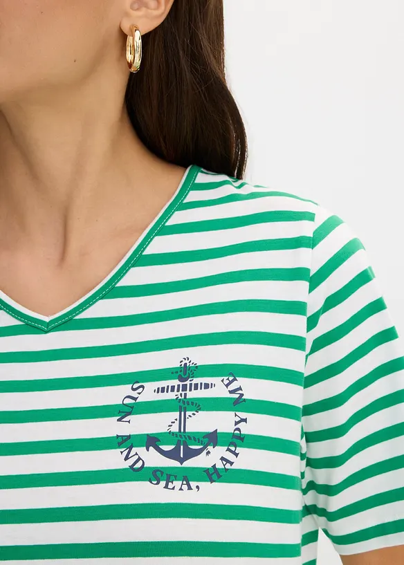 T-Shirt aus reiner Bio-Baumwolle, bonprix