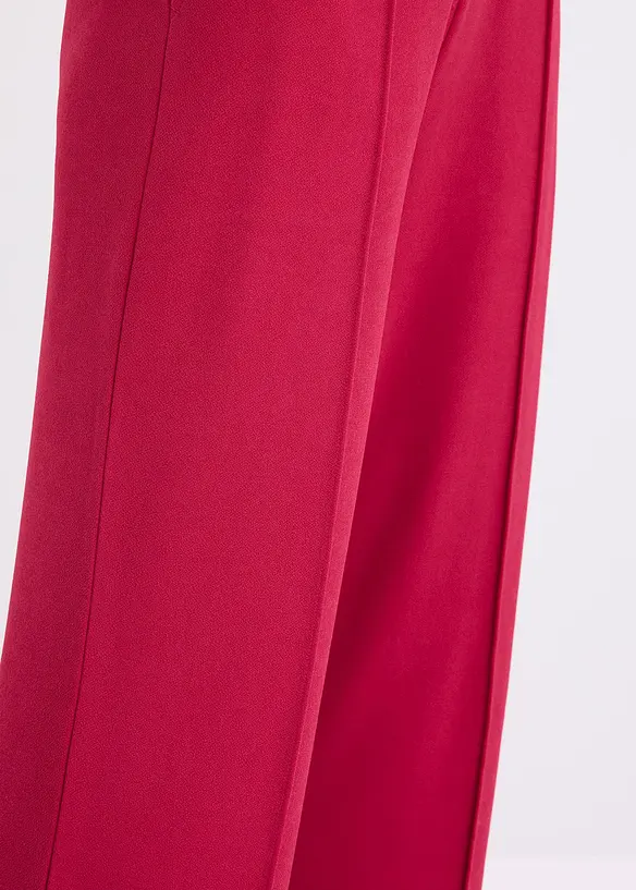 Pantalon &eacute;lastiqu&eacute; en interlock &eacute;pais, bonprix