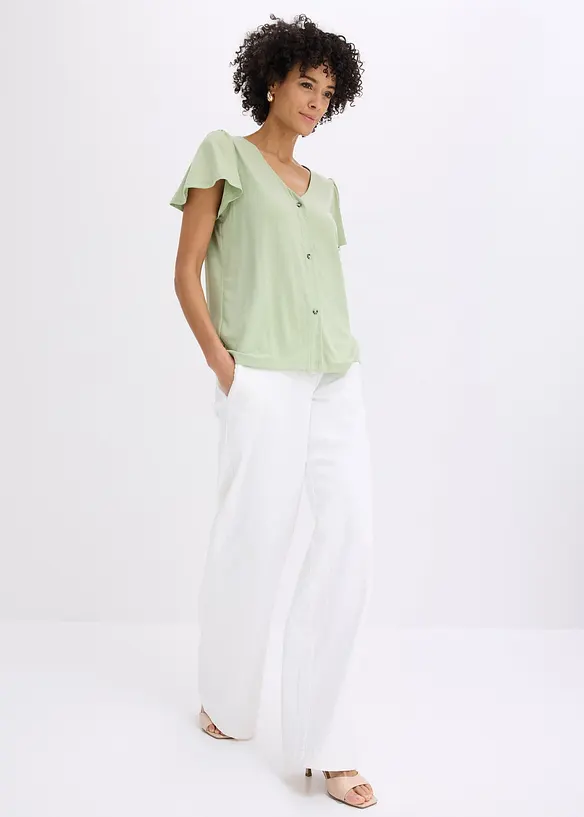 Shirt mit Knopfleiste, bonprix