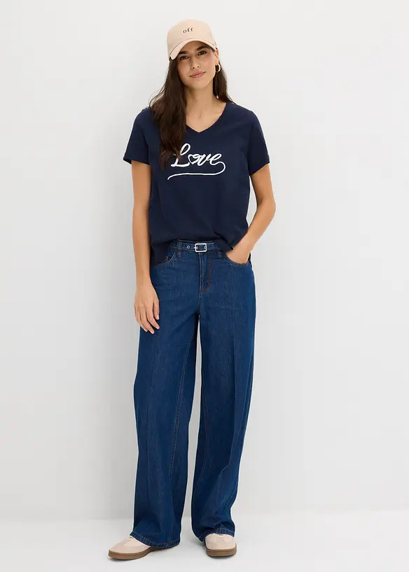 T-shirt &agrave; imprim&eacute;, bonprix