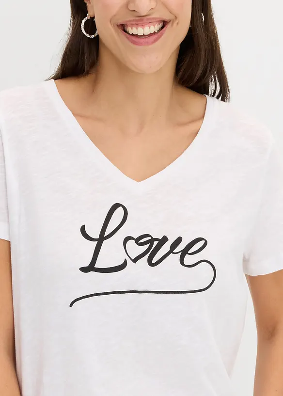 Shirt mit Druck, bonprix