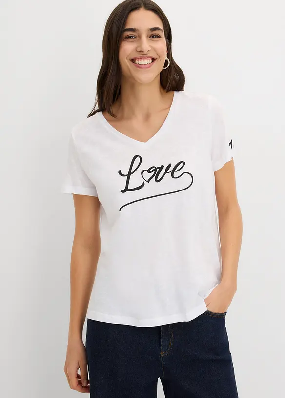 Shirt mit Druck, bonprix