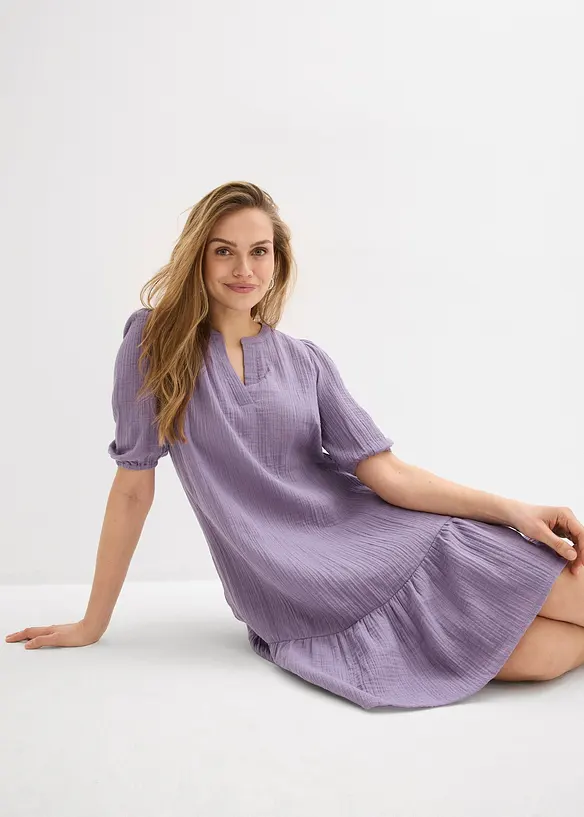 Kleid aus Musselin, bonprix