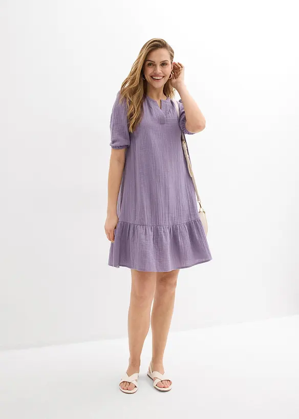 Kleid aus Musselin, bonprix