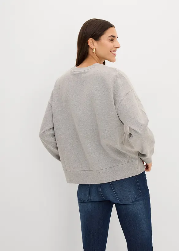 Sweat oversize avec broderie, bonprix