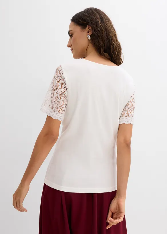 T-shirt en coton c&ocirc;tel&eacute;, bonprix