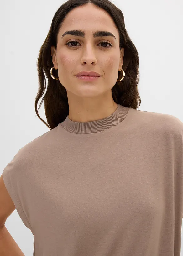 T-Shirt aus softer Viskose, bonprix