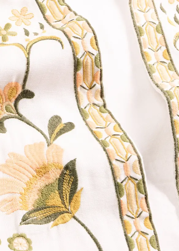 Gilet sans manches brod&eacute;, bonprix