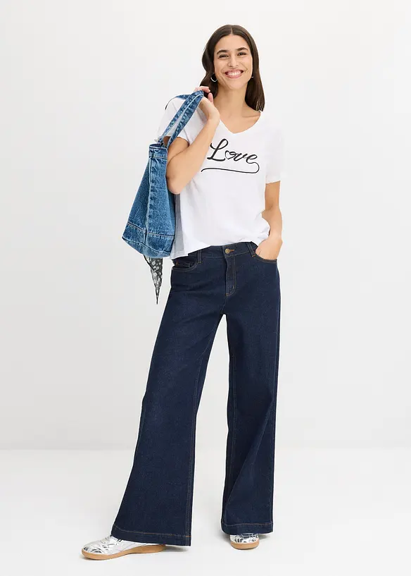 Shirt mit Druck, bonprix