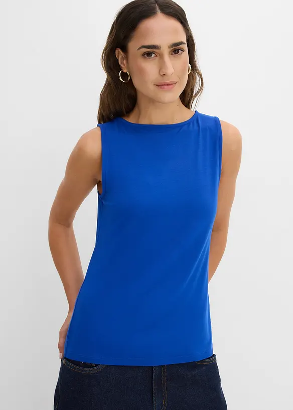 Lot de 2 tops en viscose douce, bonprix