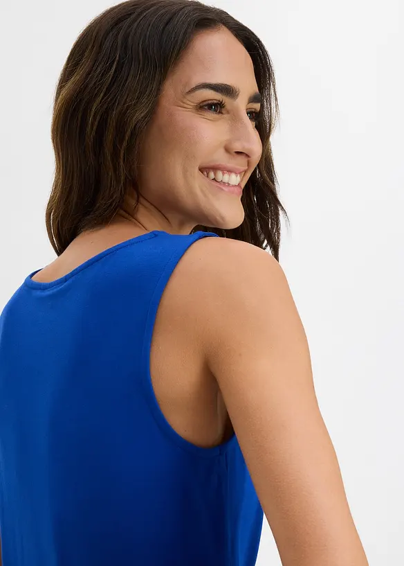 Lot de 2 tops en viscose douce, bonprix