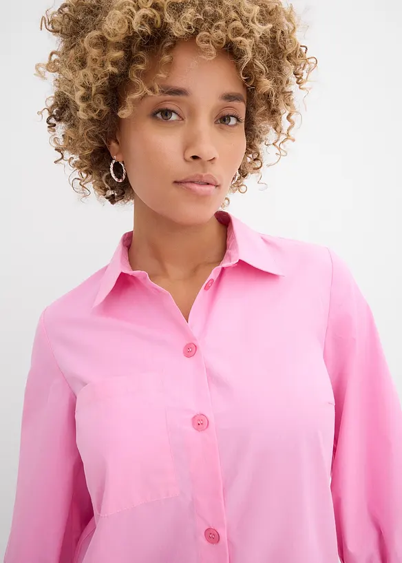 Blusenkleid aus leichter Baumwolle, bonprix